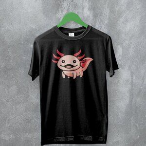 Axolotl Cute Cartoon Pet Lover Animal Illustration Graphic Fun T-Shirt 159